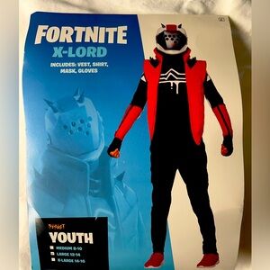 Fortnite - X-Lord Kids Halloween Costume